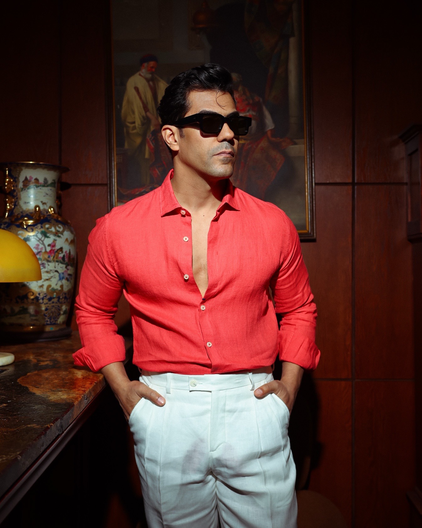 قميص لينن- Linen shirt